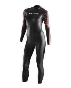 Orca Women's Openwater RS1 Thermal Wetsuit - Black/ Orange