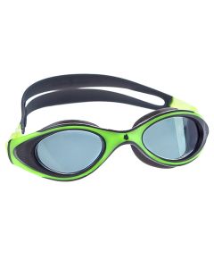 Mad Wave Automatric Junior Flame Goggles - Green