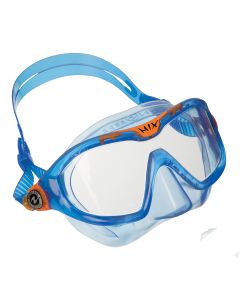 Aqua Lung Mix Junior Snorkelling Mask - Blue / Orange