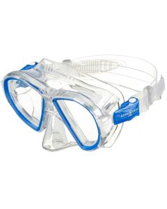 Máscara de Mergulho Aqua Lung Duetto - Azul- Branco