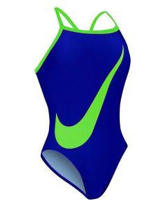 Maillot de bain débardeur Nike Big Swoosh Lingerie - Bleu royal 