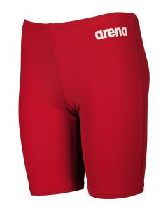 Arena Boy's Solid Jammer - Red / White