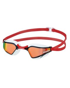 Swans SR-72 MIT Valkyrie Mirrored Goggles - Red / White