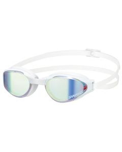 Swans SR81 Ascender Mirrored Goggles - White / Yellow