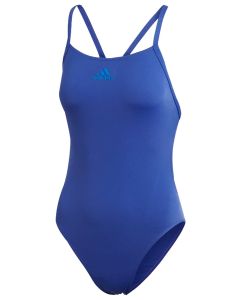 Adidas Girl's Pro Light Solid Swimsuit - Blue