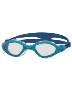 Zoggs Tiger LSR+ Goggles - Blue/ Blue Reef/ Clear