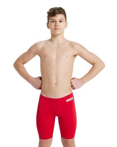 Arena Boy's Team Solid Jammer - Red/White