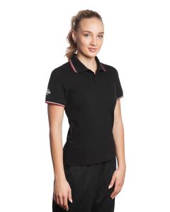 Mad Wave Women's Solid Polo - Black