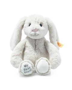 Steiff Soft & Cuddly Friends My First Steiff Grey Hoppie Rabbit