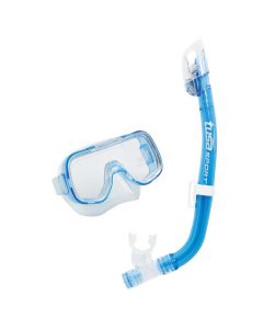TUSA Mini-Kleio Junior Combo Snorkelling Set - Clear Blue