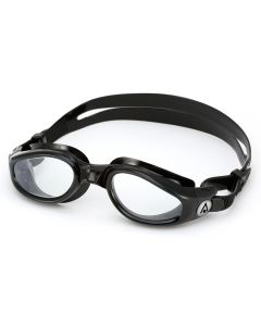 Aquasphere Kaiman Clear Lens Goggles - Black
