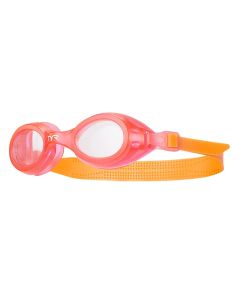 TYR Aqua Blaze Junior Goggles - Clear/ Pink/ Orange