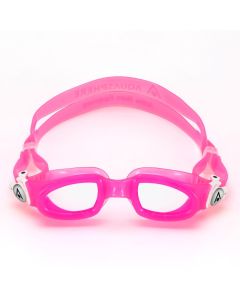 Aqua Sphere Moby Kid Clear Lens Goggles - Pink/White