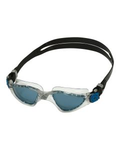 Aquasphere Kayenne Smoke Lens Goggles - Silver/ Blue