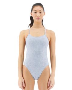 TYR Lapped Cutout Fit Swimsuit - Grey
