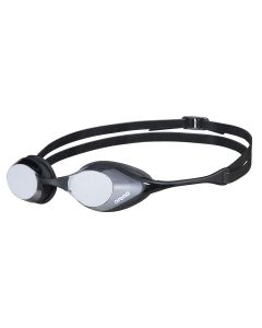 Arena Cobra Swipe Mirrored Goggles - Silver/ Black