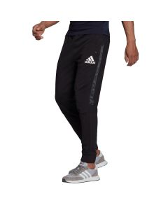 Adidas Men's Aeroready Designed To Move Sport Motion Logo Joggers - Black