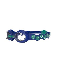 Speedo Infant Spot Goggles - Beautiful Blue/ Emerald/ Clear