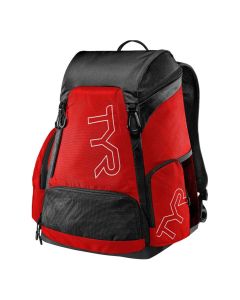 TYR Alliance 30L Backpack - Red/ Black