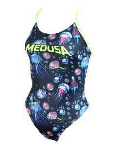 Turbo Women's Sea Medusa Swimsuit - Black