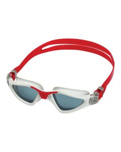 Aquasphere Kayenne Smoke Lens Goggles - Grey/ Red