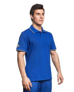 Mad Wave Men's Solid Polo - Blue