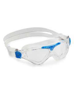 Aquasphere Vista Junior Clear Lens Goggles - Transparent/Blue