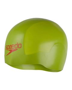 Speedo Aqua V Racing Cap - Atomic Lime/ Salso