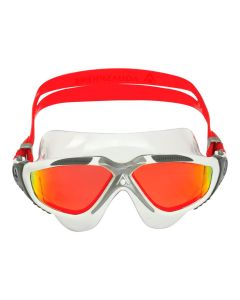 Aqua Sphere Vista Rdeča titanska zrcalna očala - bela/ rdeča