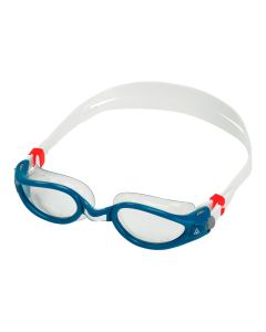 Aquasphere Kaiman Exo Clear Lens Goggles - Blue/ Transparent