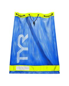 TYR Mesh Equipment Bag - Royal/ Yellow