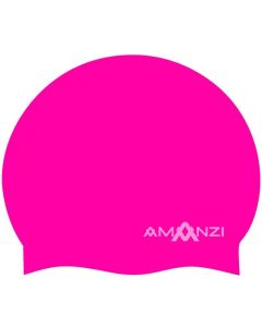 Amanzi Signature Swim Cap - Neon Pink