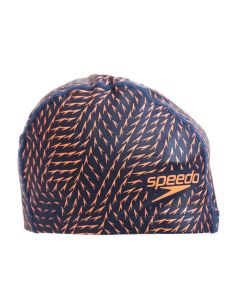 Speedo Boom Ultra Pace Cap - True Navy/ Volcanic Orange
