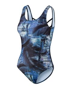Beco Comfort Fit Classic C-Cup Swimsuit - Blue / Black