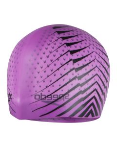 Speedo Reversible Moulded Silicone Cap - Neonorchid/ Black