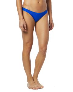 TYR Women's Solid Mini Bikini Bottom - Royal Blue