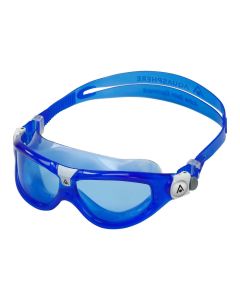 Aquasphere Seal Kid 2 Blue Tinted Lens Goggles - Blue/White