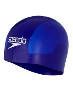 Speedo Aqua V Racing Cap - Violet/ Blanc