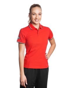 Mad Wave Women's Solid Polo - Red