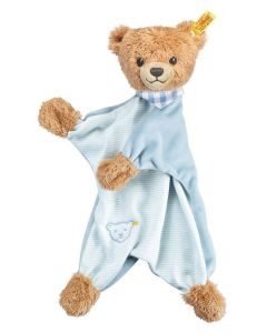 Steiff Sleep Well blue Teddy Bear Comforter