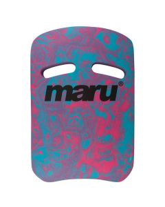 Maru Swirl Two Grip Kickboard - Azul / Rosa