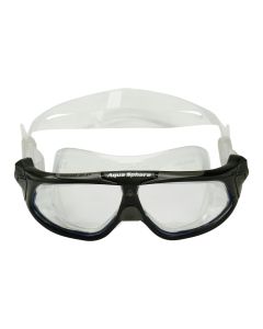 Óculos de protecção da lente transparente Aquasphere Seal 2.0 - Preto