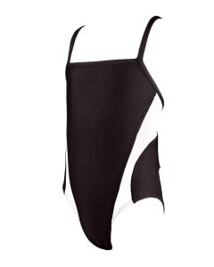 FINIS Girls Skinback Swimsuit - Black