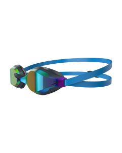 Speedo Fastskin Speedsocket 2 Mirrored Goggles - Pool/ Oxid Grey/ Emerald Sapphire