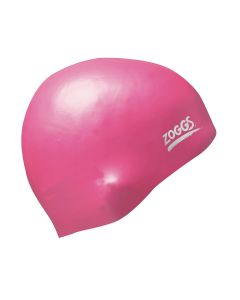 Zoggs Easy Fit Silicone Swim Cap - Pink
