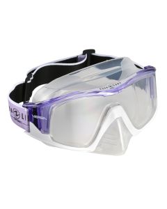 Aqua Lung Versa Ultra Clear Snorkelling Mask - Transparente / Púrpura