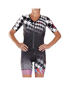 Zoot Women's Ultra Tri Short Sleeve Aerosuit- Ultra 19