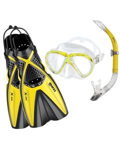Mares X-One Marea Snorkelling Set - Rumena