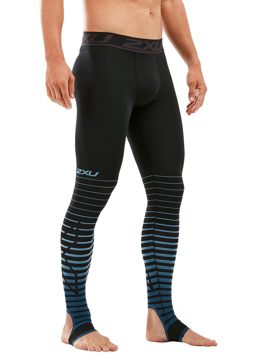 Nero Size Large VR257 013 9336340526810 2XU 2XU Men's Power Recovery Compression Tights Black 