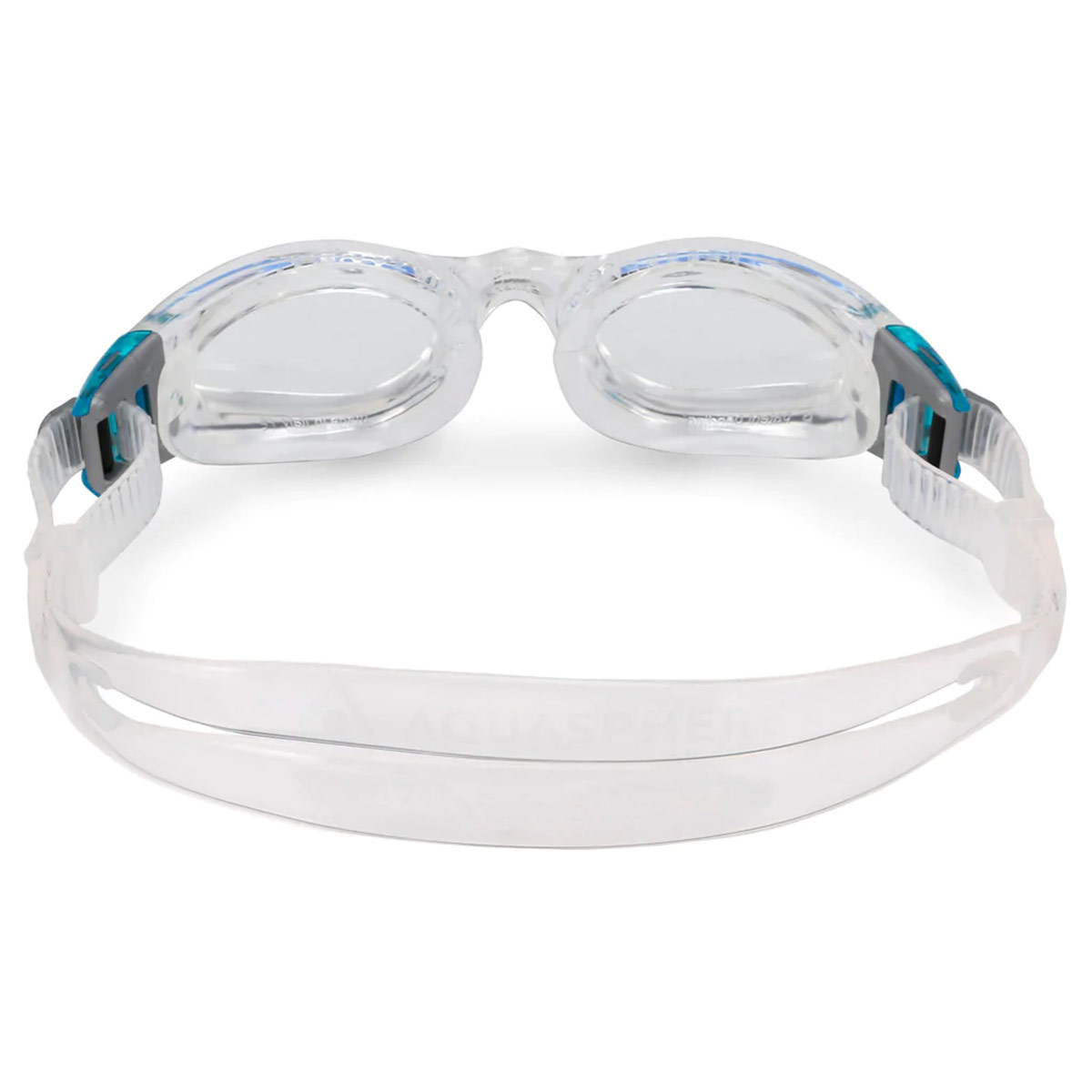 Aqua Sphere Kaiman Compact Clear Lens Goggles - Transparent/Blue